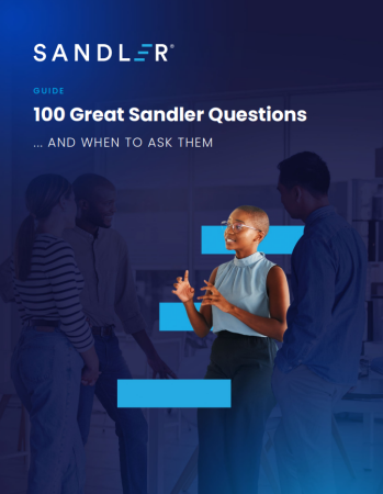 100 Great Sandler Questions... And When to Ask Them - Cover Image UPDATED