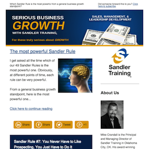 Email Newsletter Example
