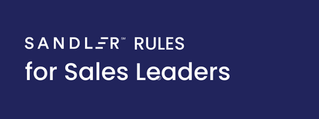 Sandler Rules for Sales Leaders callout